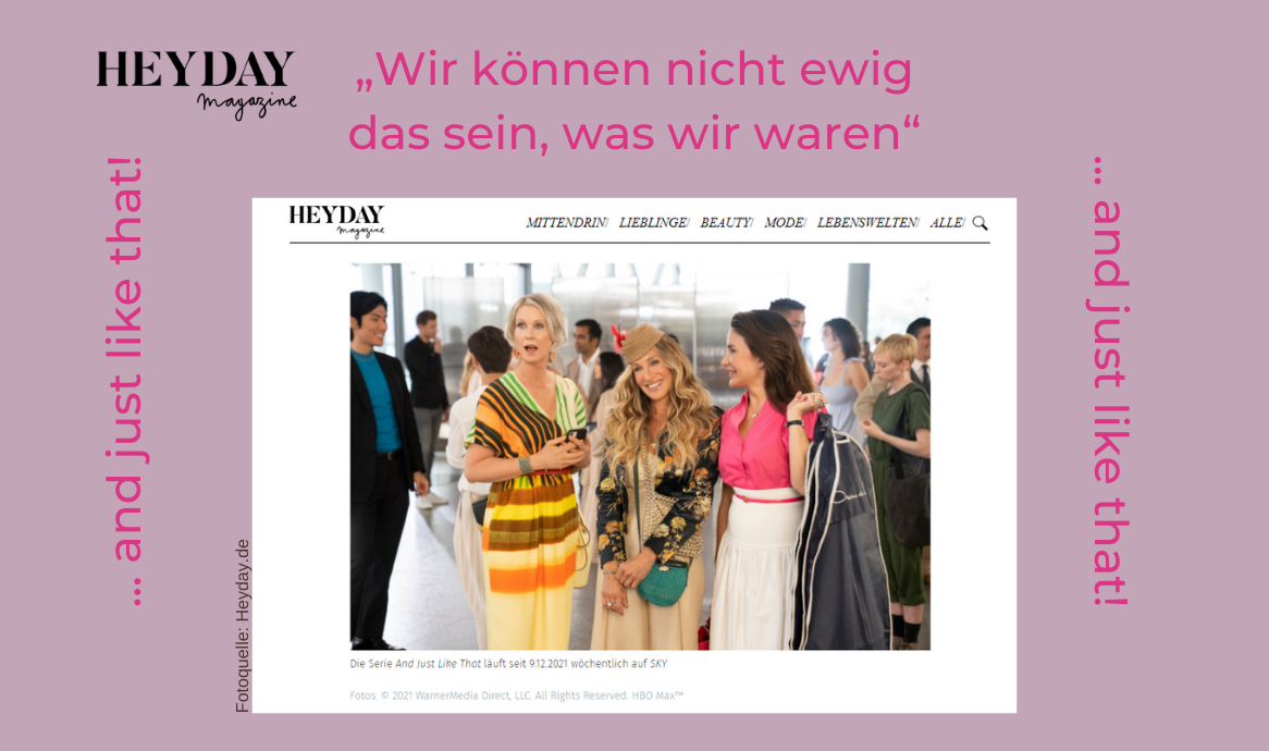 „Wir können nicht ewig das sein, was wir waren“