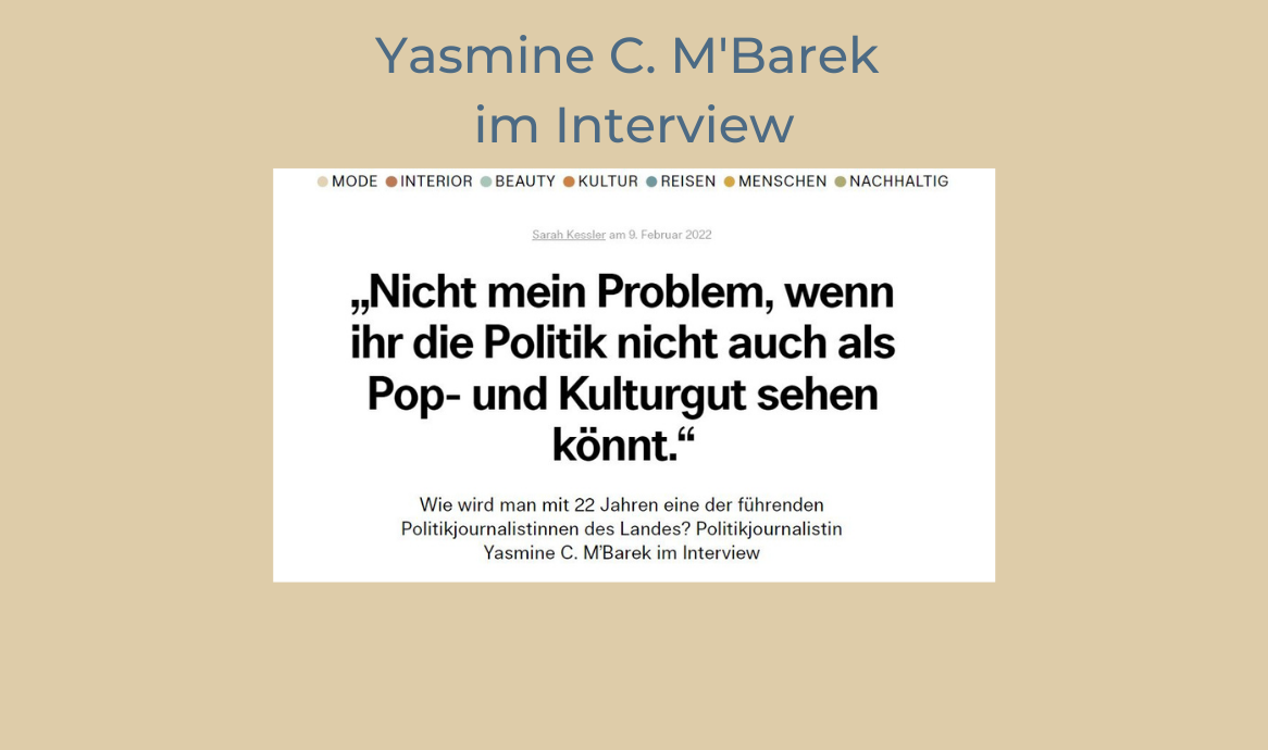 Wie wird man mit 22 Jahren eine der führenden Politikjournalistinnen des Landes?