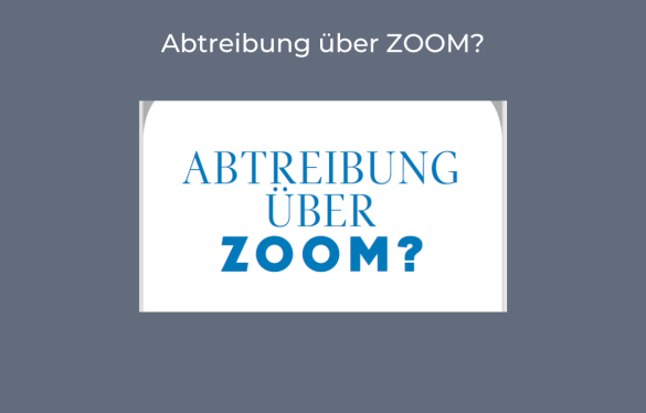 Abtreibung Telemedizin