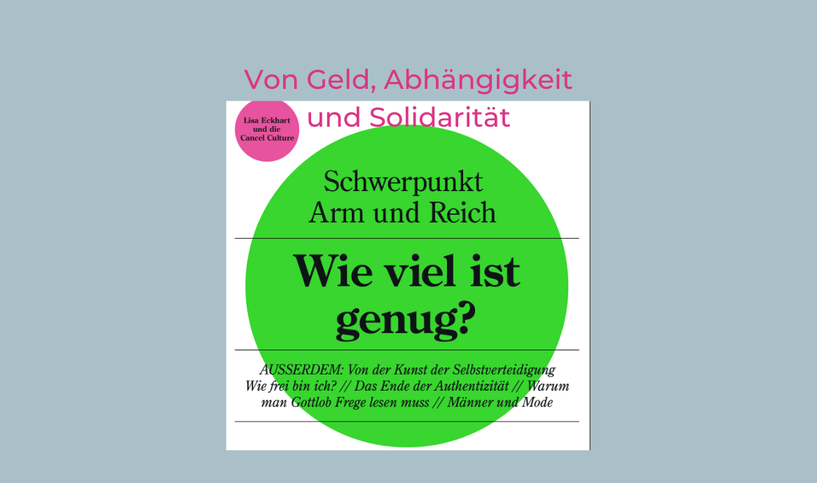 Finanzielle Unabhängigkeit